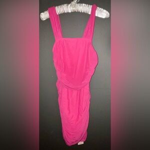 NWT SHEIN Pink Sleeveless Dress LARGE